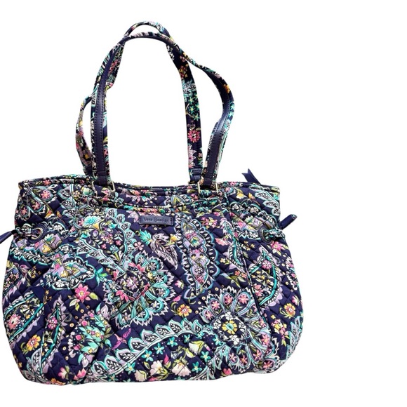 Vera Bradley Handbags - Vera Bradley Glenna Satchel French Paisley Pattern Bag